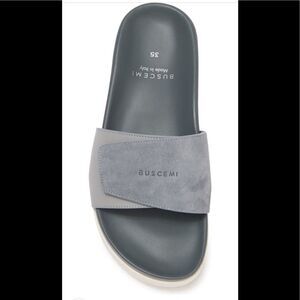 Buscemi leather upper and lining lightweight handcrafted slide sandal size EU 35